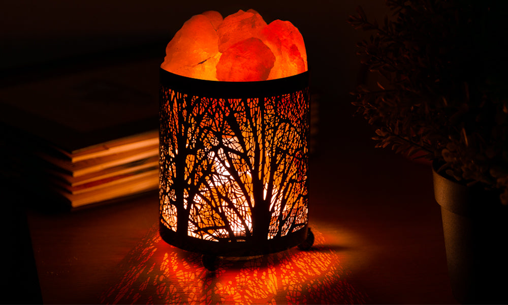 GloBrite Crush Himalayan Salt Lamp - Forest Edition