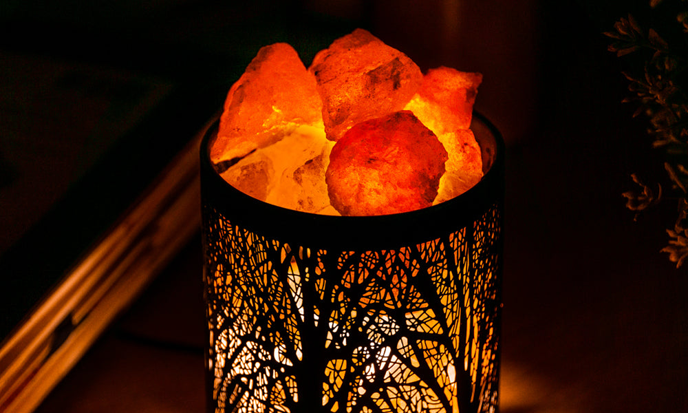 GloBrite Crush Himalayan Salt Lamp - Forest Edition