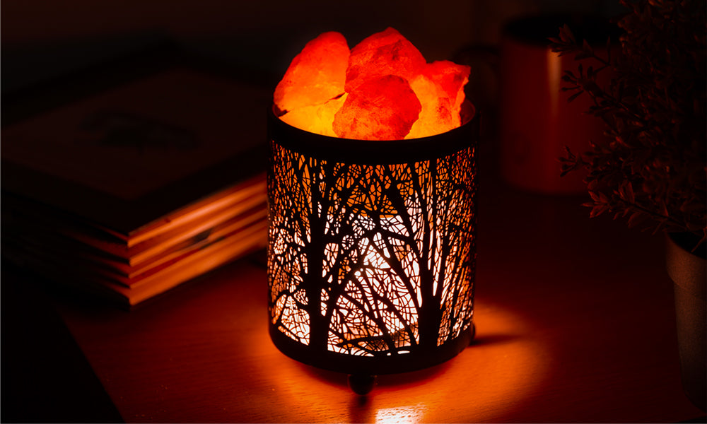 GloBrite Crush Himalayan Salt Lamp - Forest Edition