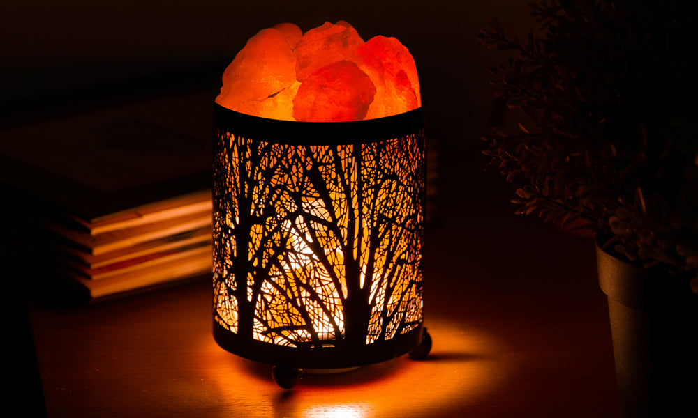 GloBrite Crush Himalayan Salt Lamp - Forest Edition
