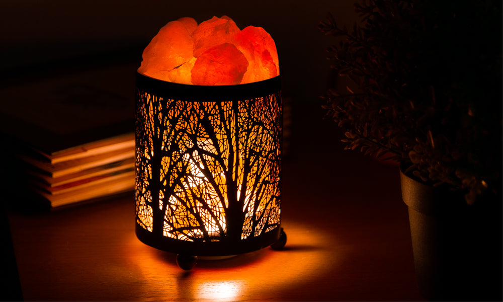 GloBrite Crush Himalayan Salt Lamp - Forest Edition