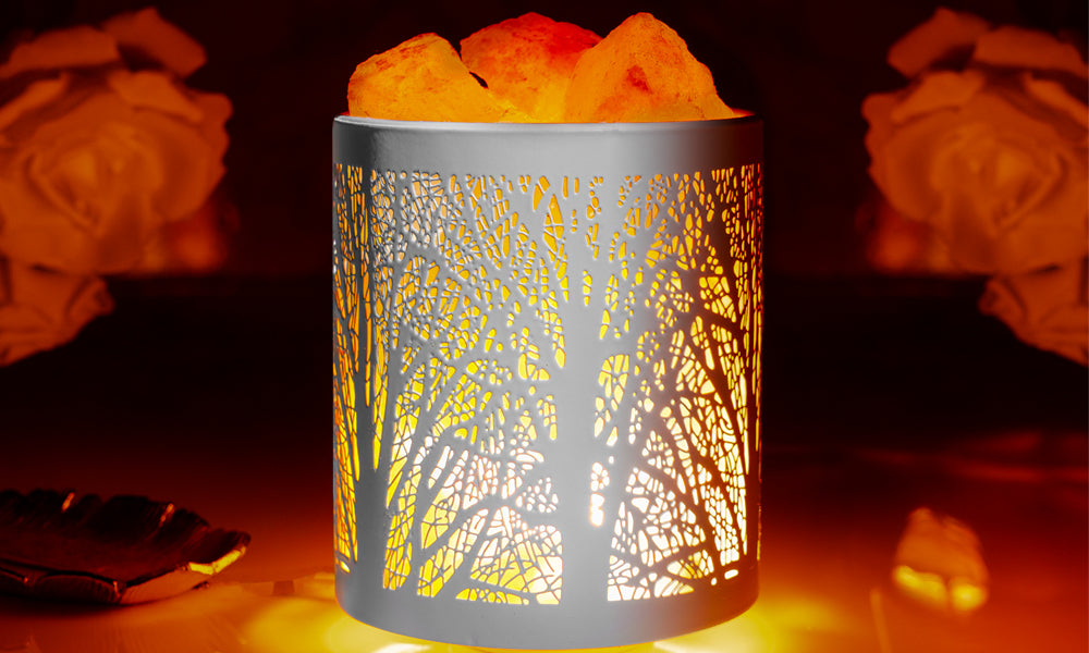 GloBrite Crush Himalayan Salt Lamp - Forest Edition