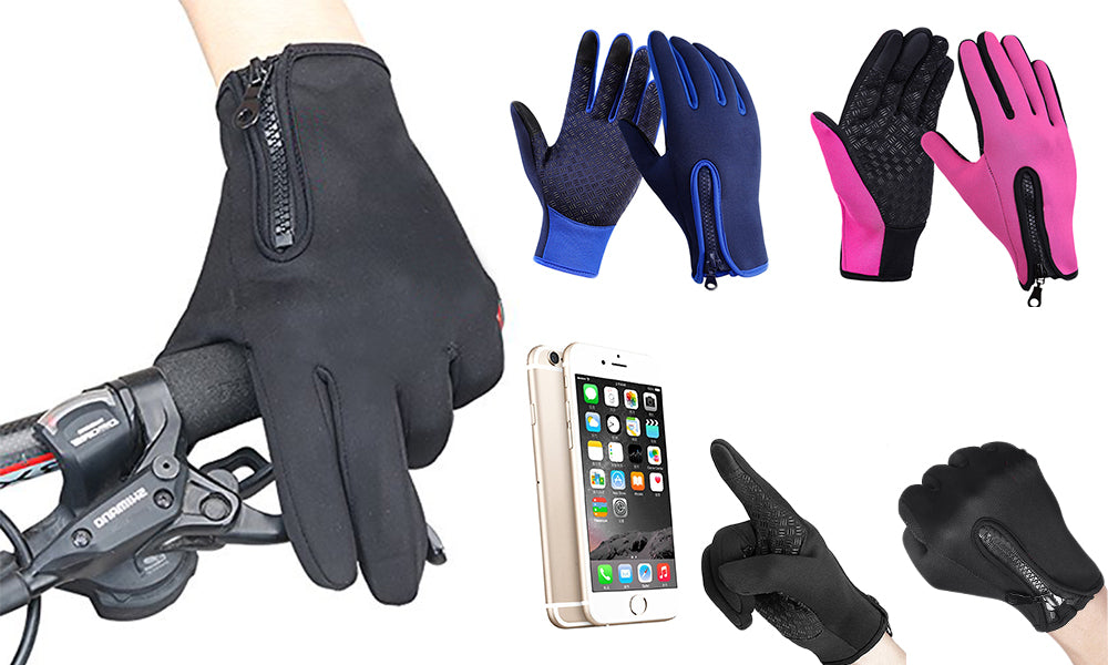 Lightweight Unisex Outdoor Touchscreen Gloves