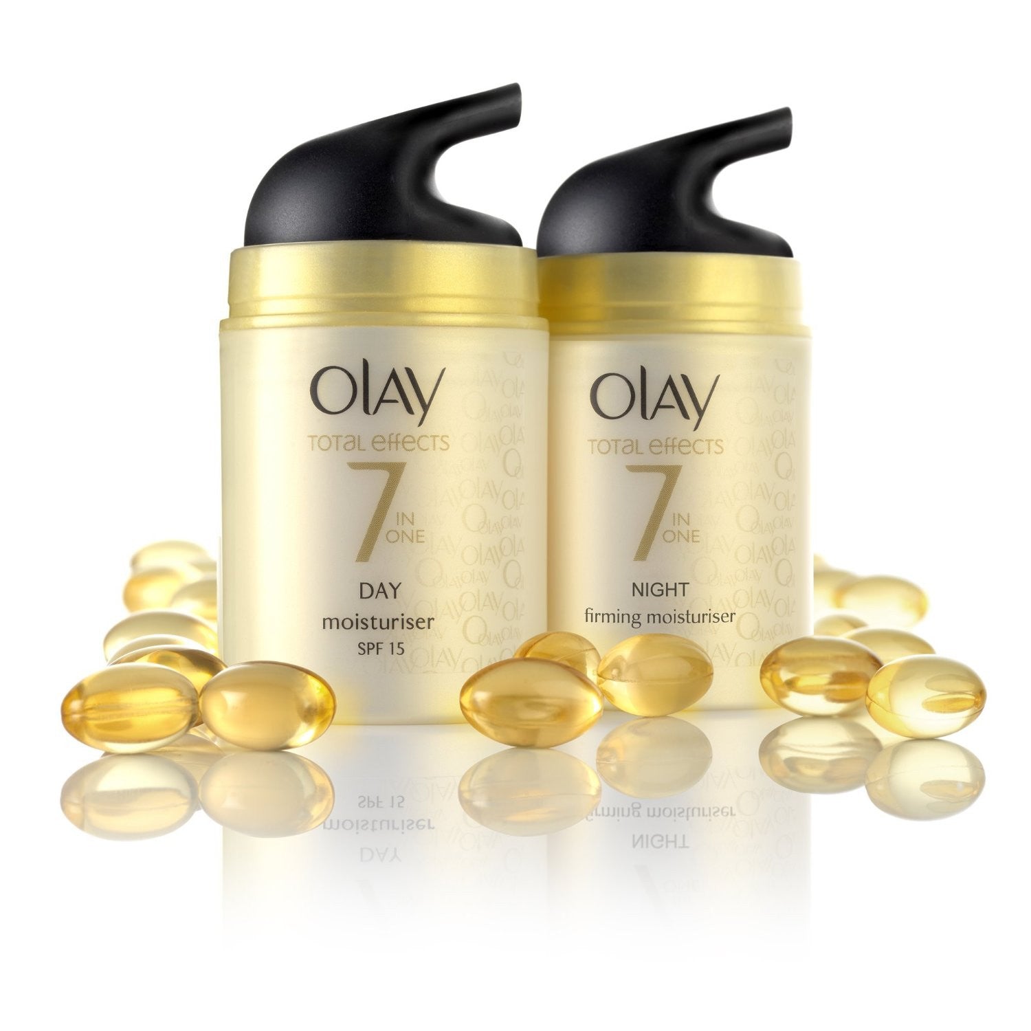 Olay SPF15 Total Effects 7-in-1 Anti-Ageing Moisturiser - 50 ml Day or Night Moisturiser