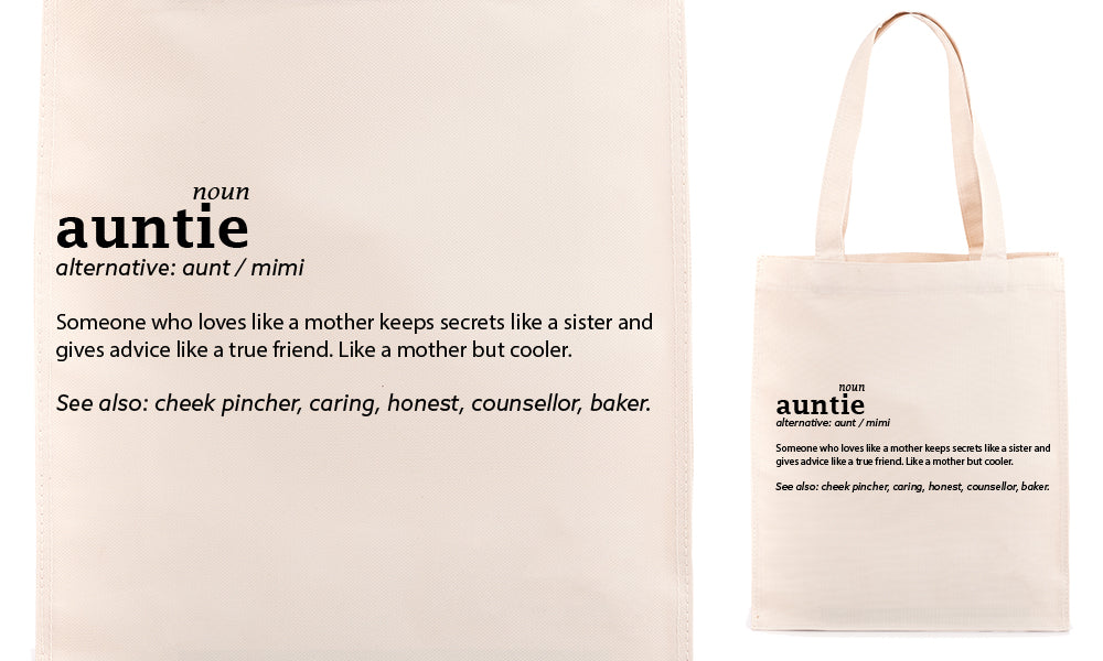Mother, Grandmother, Sister, Auntie Tote Bags