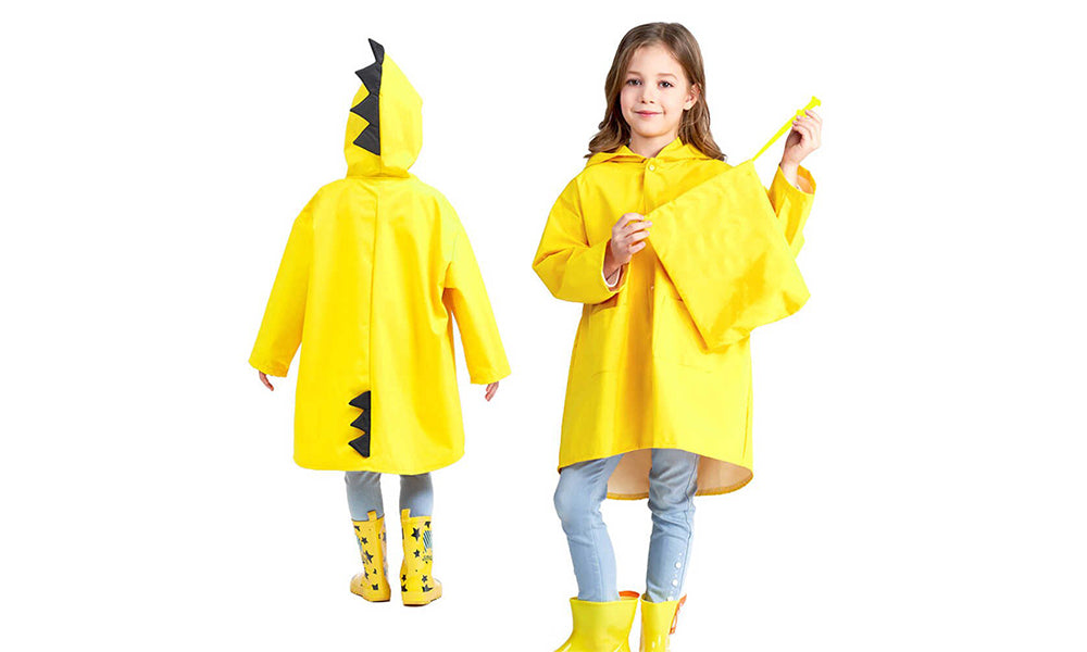 Kids Dinosaur Waterproof Rain Coat