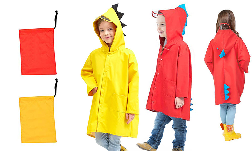 Dinosaur raincoat hot sale