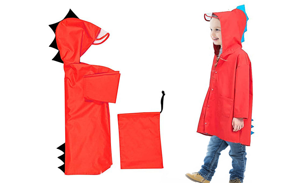 Kids Dinosaur Waterproof Rain Coat
