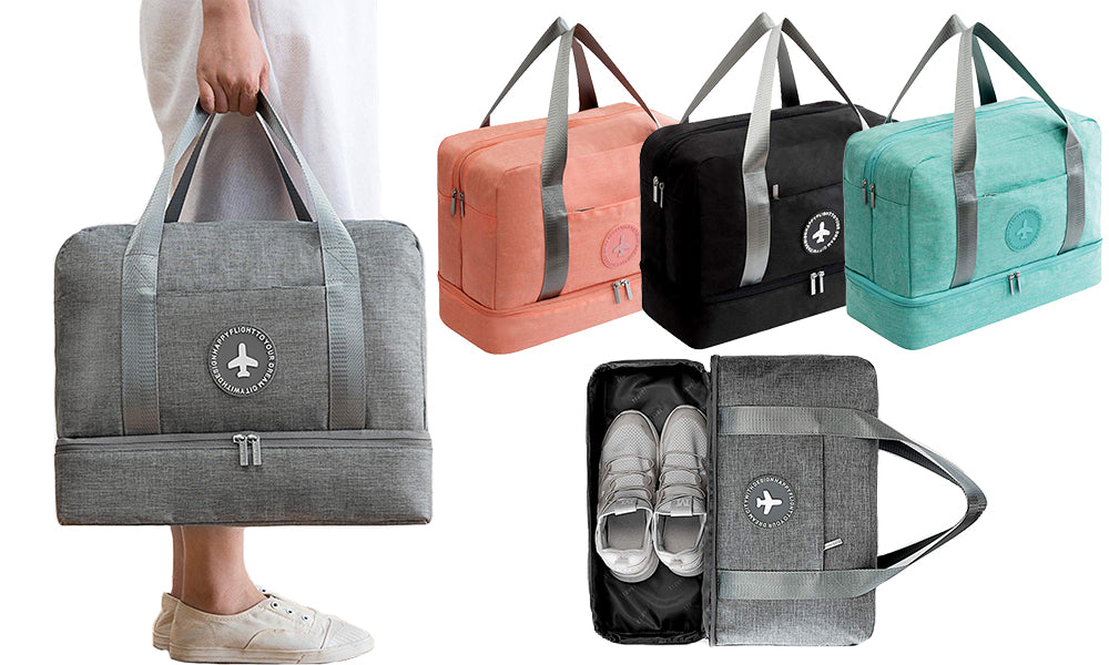 Wet and Dry Compartment Bag