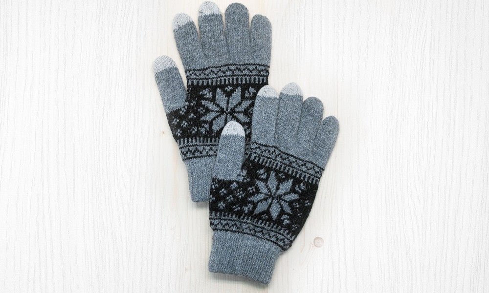 Festive Touchscreen Gloves