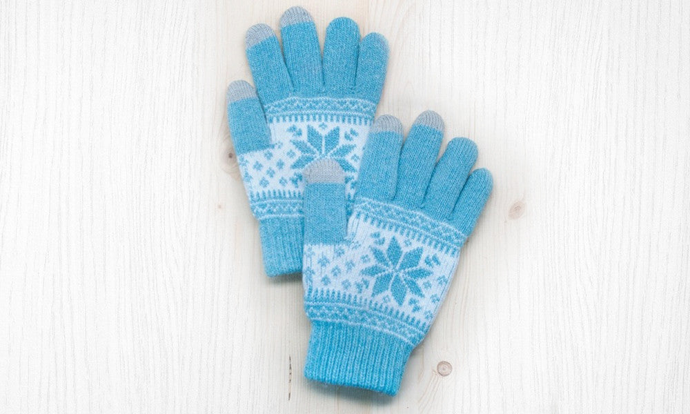 Festive Touchscreen Gloves