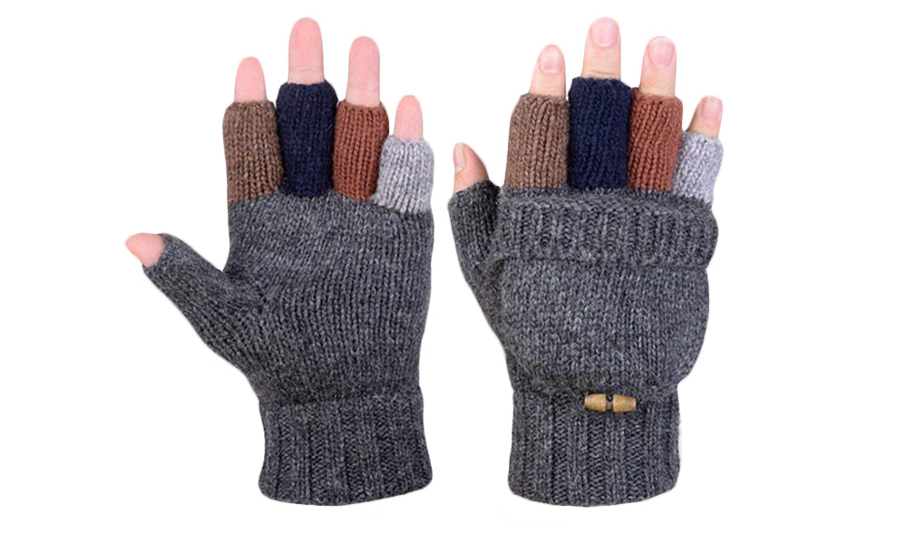 Multi Fingerless Thermal Gloves
