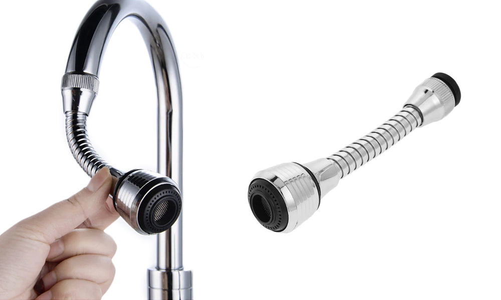 Flexible Dual-Motion Faucet Extension