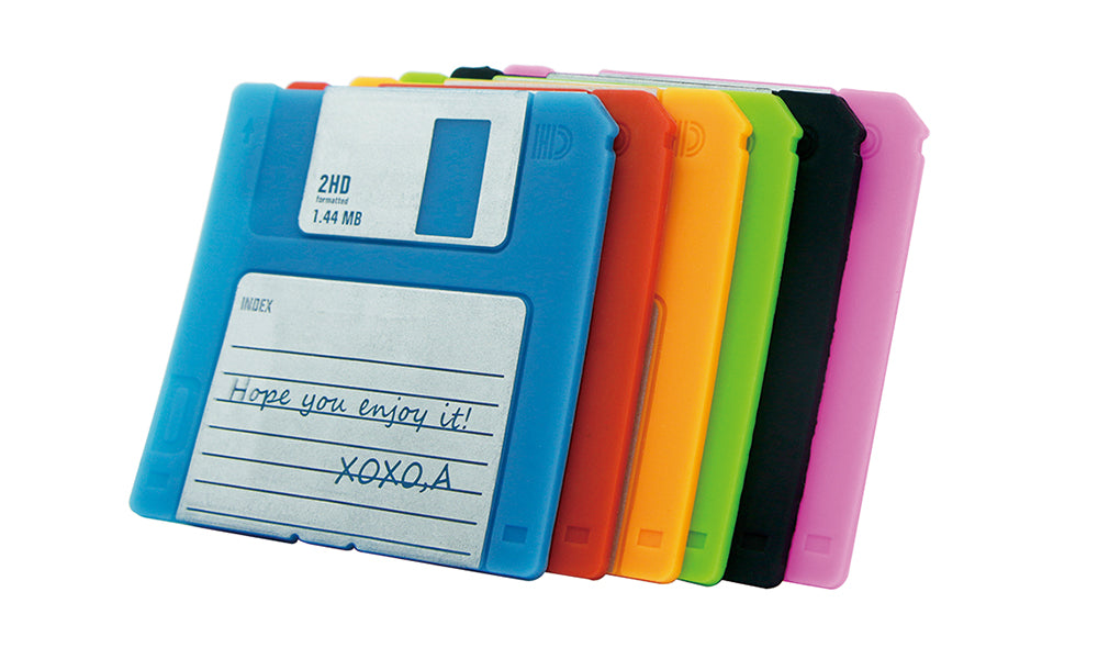 6 Floppy Disk Coasters – Dynergy