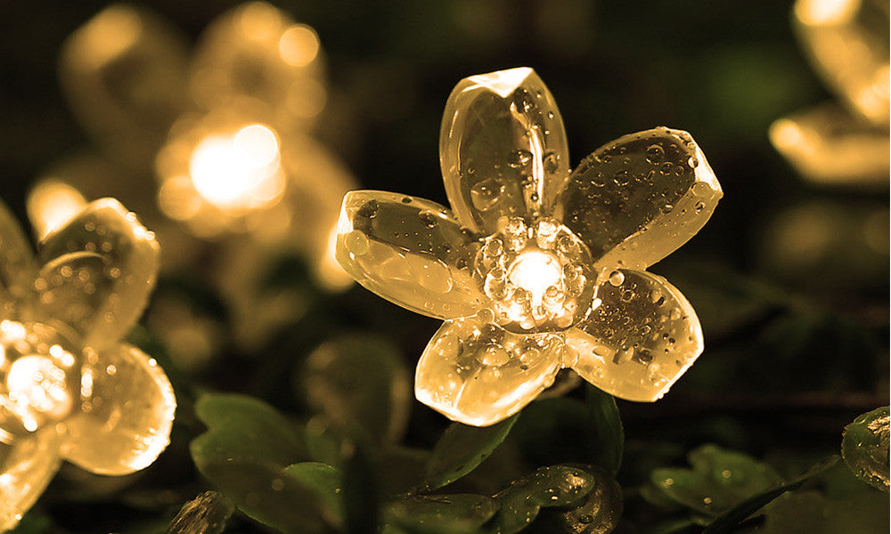 Solar Blosson Flower Fairy Lights