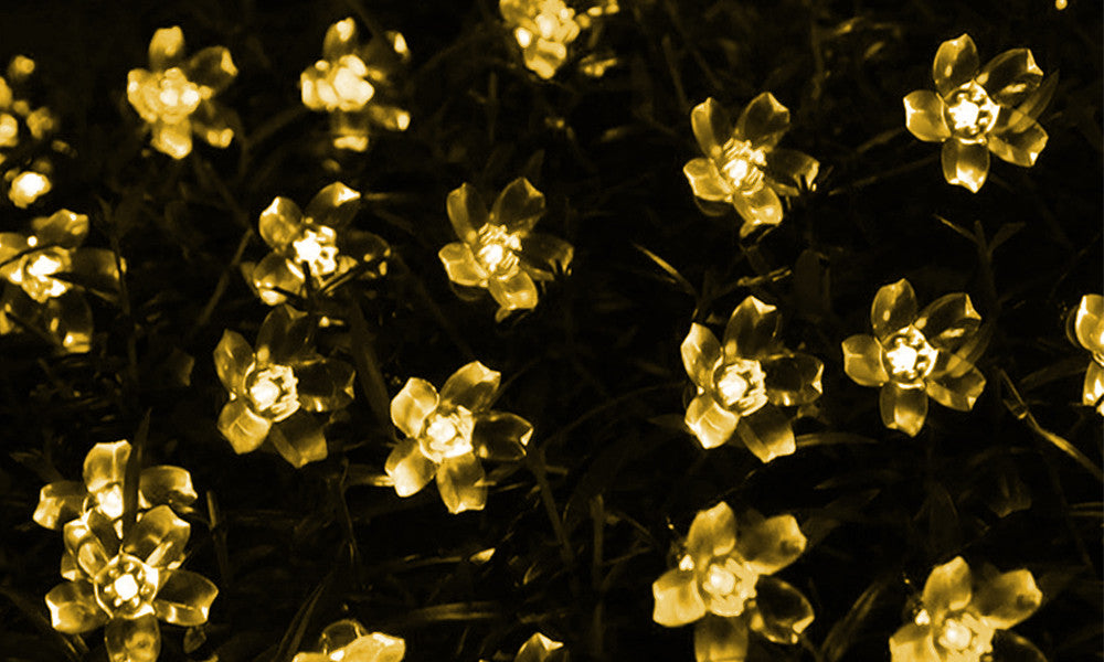 Solar Blosson Flower Fairy Lights