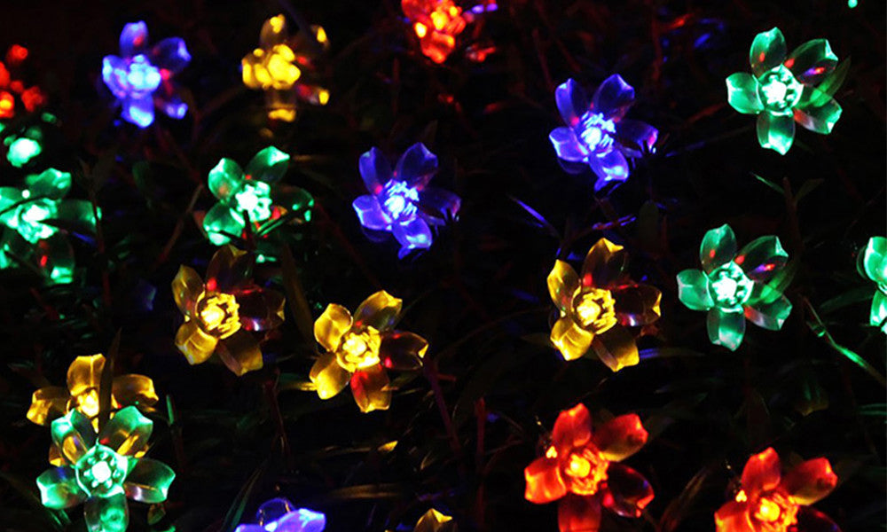Solar Blosson Flower Fairy Lights