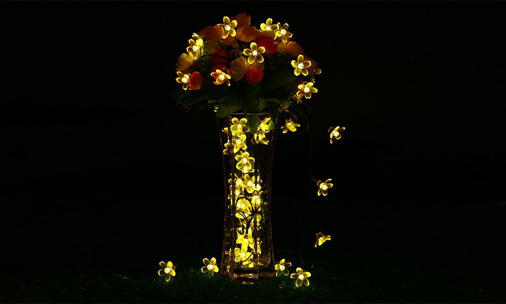 Solar Blosson Flower Fairy Lights