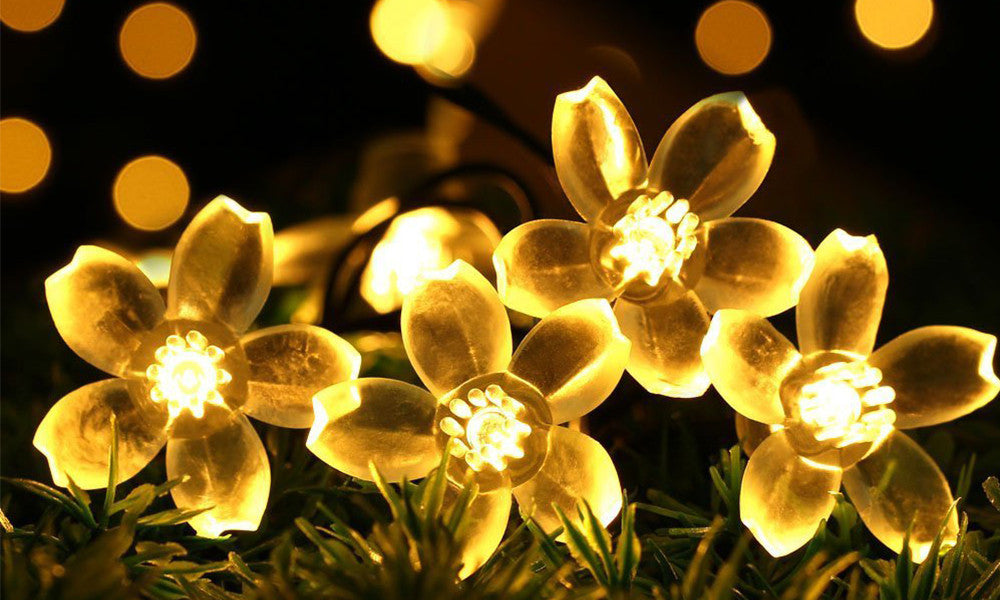 Solar Blosson Flower Fairy Lights
