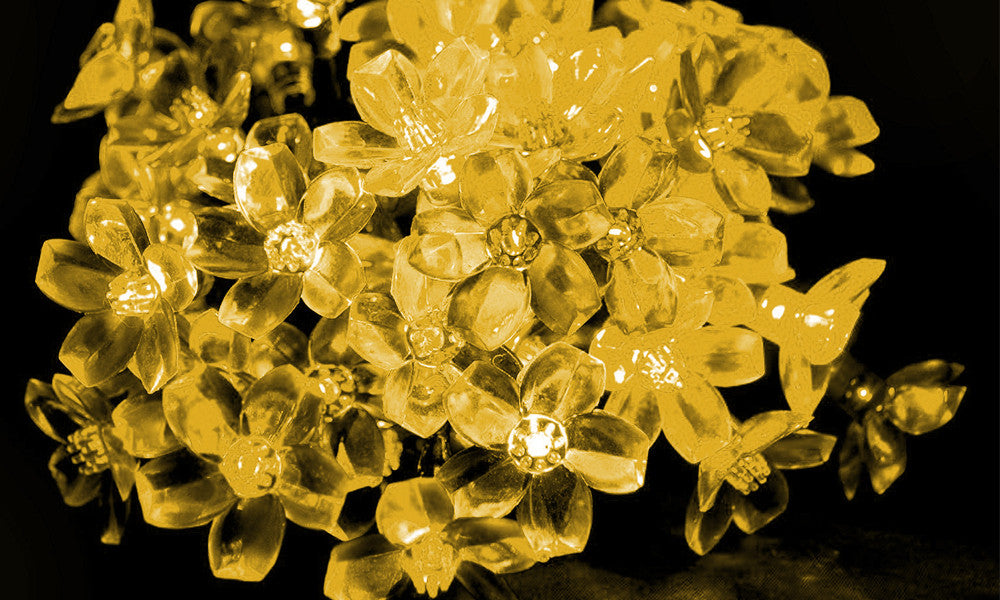 Solar Blosson Flower Fairy Lights