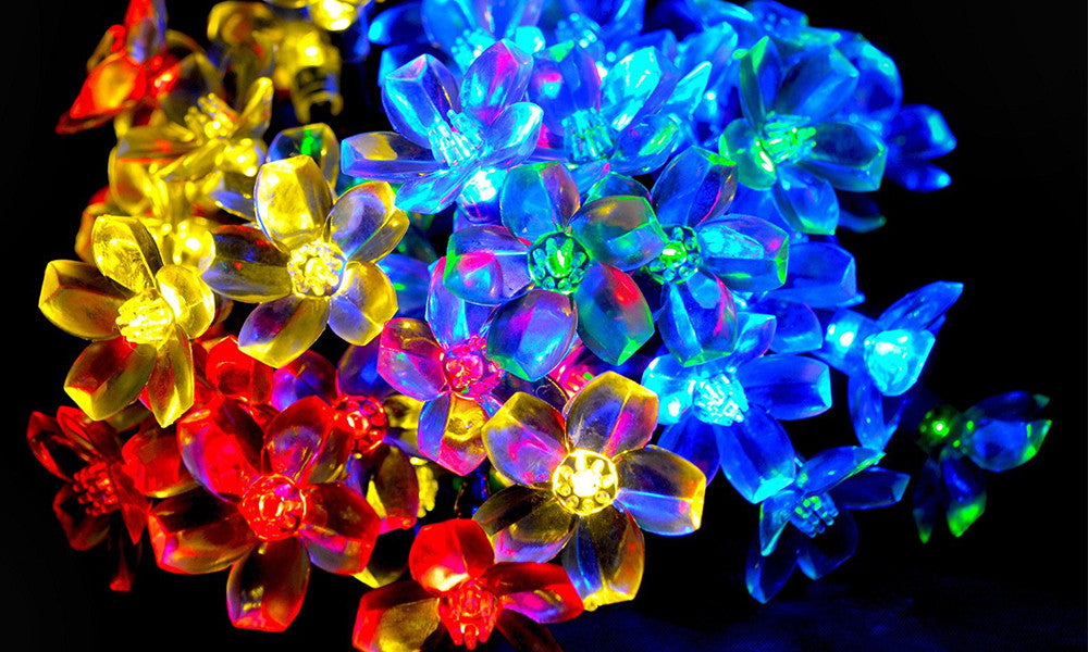 Solar Blosson Flower Fairy Lights