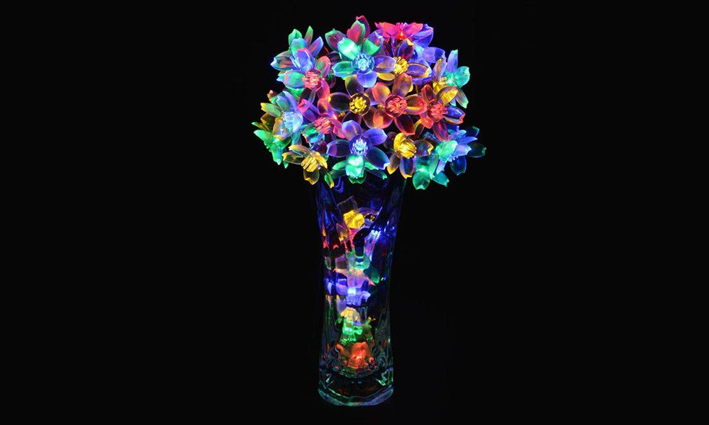Solar Blosson Flower Fairy Lights