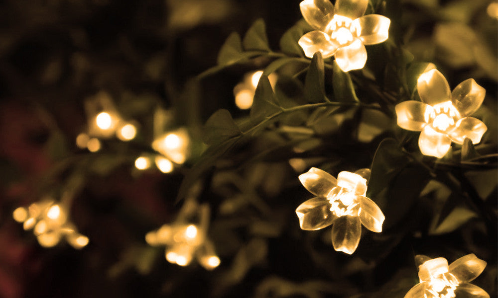 Solar Blosson Flower Fairy Lights