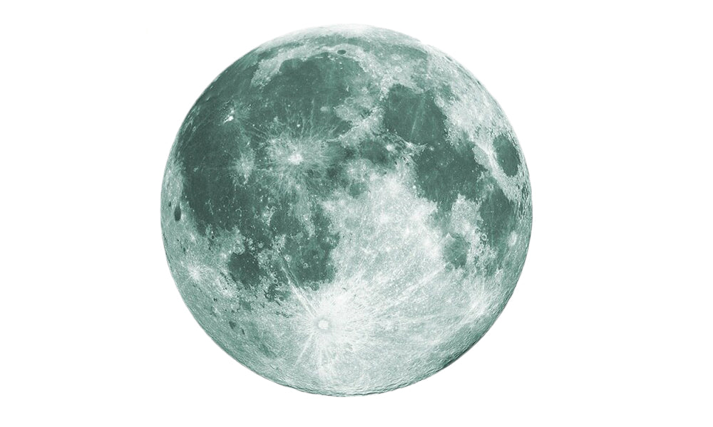 28pc Glow In The Dark Moon Wall Stickers