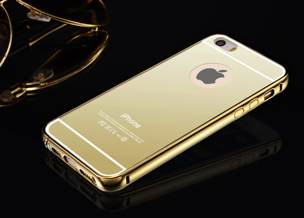 Luxury Ultra Thin Metal Mirror iPhone and Samsung Galaxy S6/S7 Case
