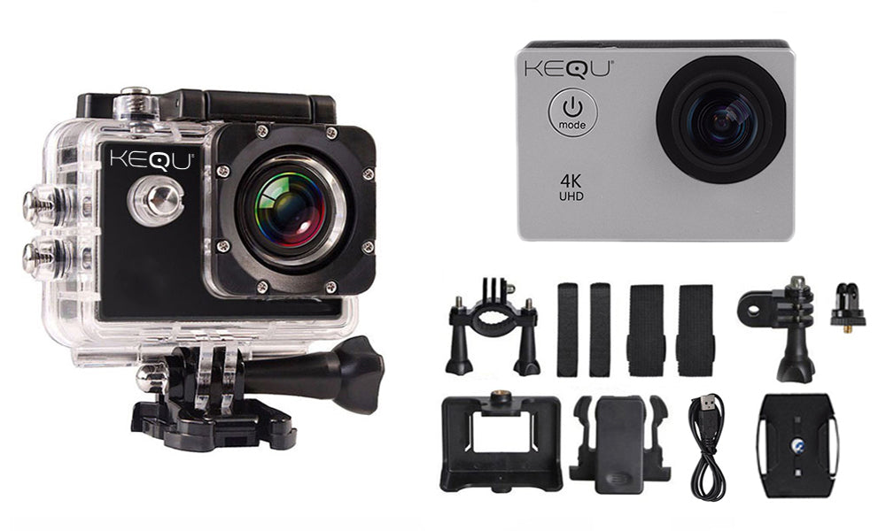 Kequ HD, Full HD or 4K UHD Action Cameras