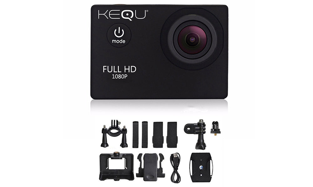Kequ HD, Full HD or 4K UHD Action Cameras