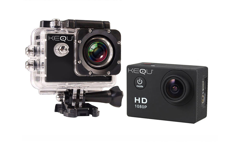 Kequ HD, Full HD or 4K UHD Action Cameras