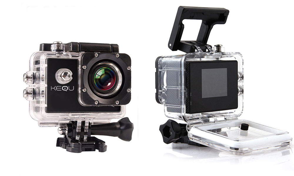 Kequ HD, Full HD or 4K UHD Action Cameras