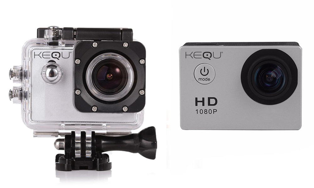 Kequ HD, Full HD or 4K UHD Action Cameras