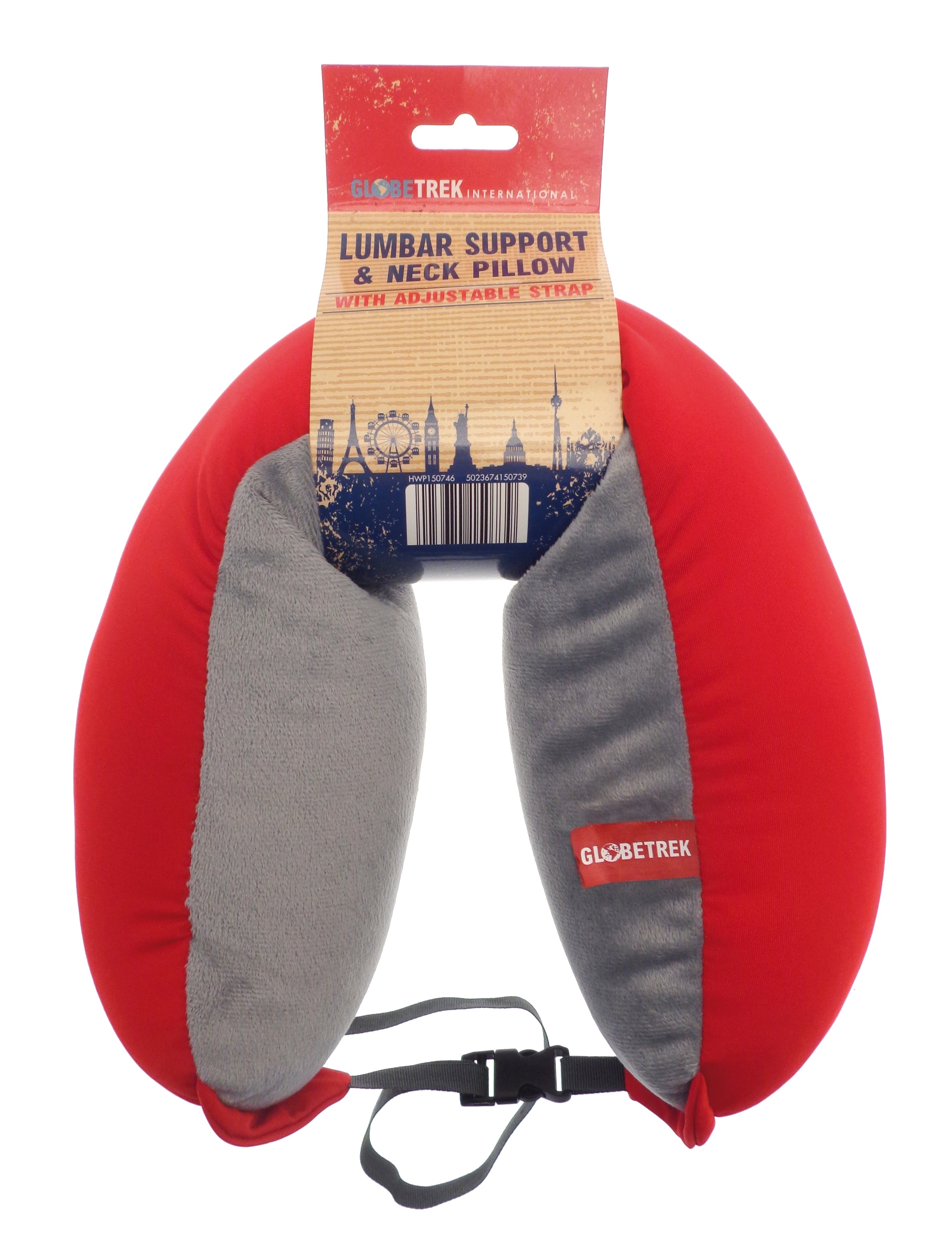 Lumbar Support Design Travel Neck Pillow