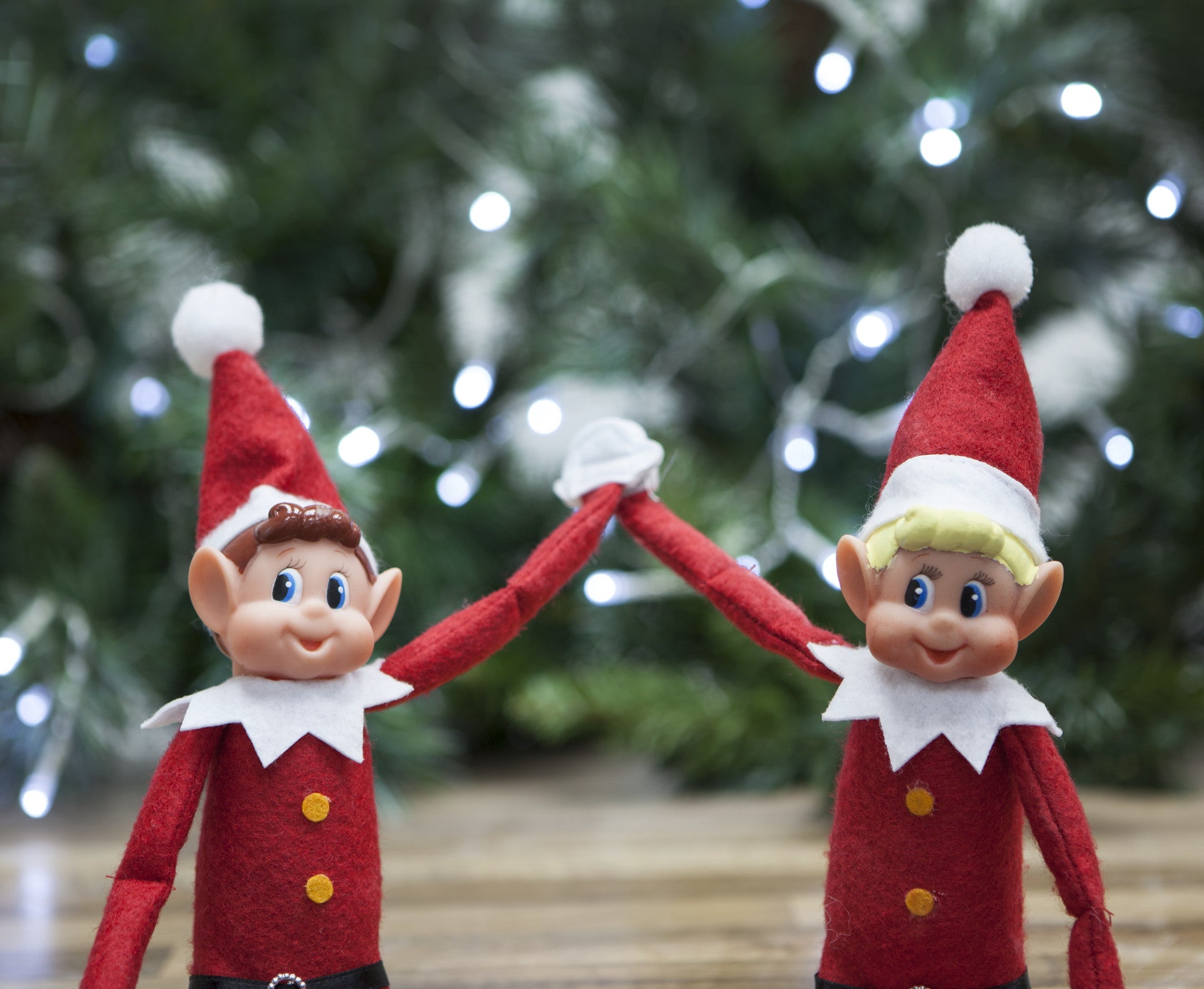 Premium Christmas Poseable Scout Elf