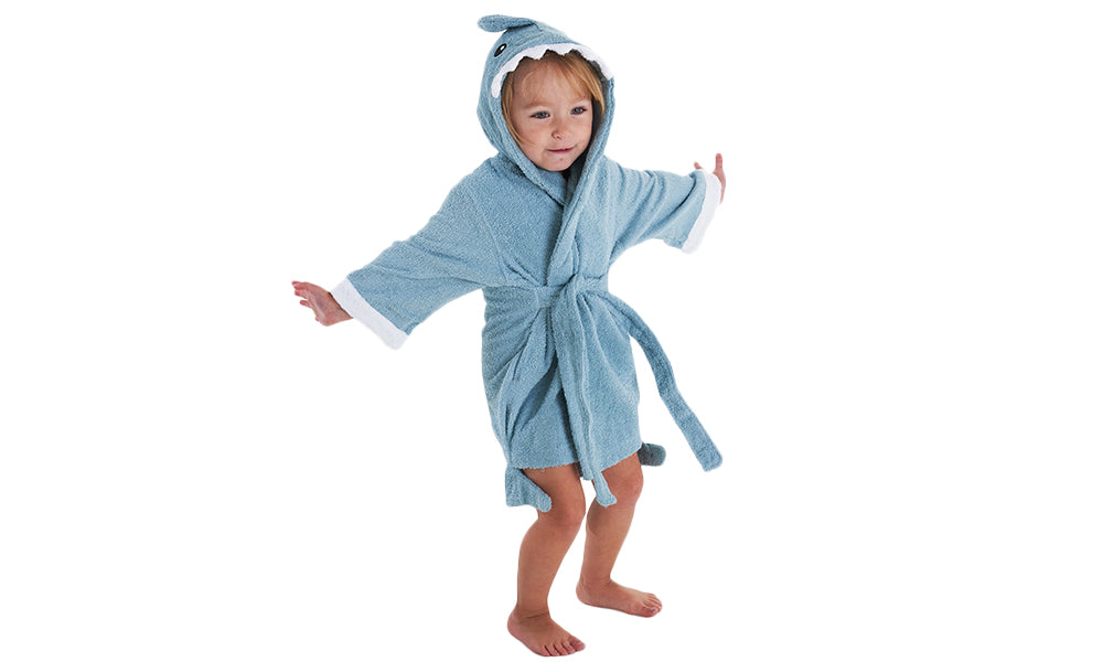 Kids Cotton Animal Hooded Robes