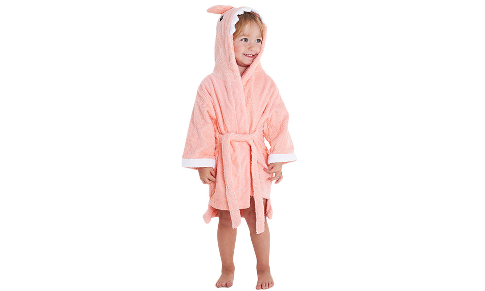 Kids Cotton Animal Hooded Robes