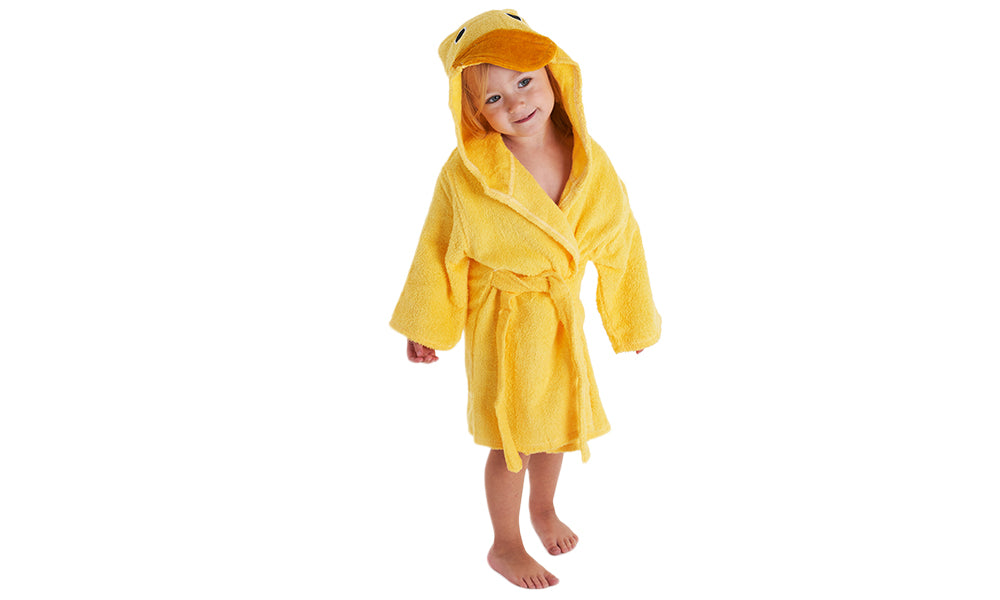 Kids Cotton Animal Hooded Robes