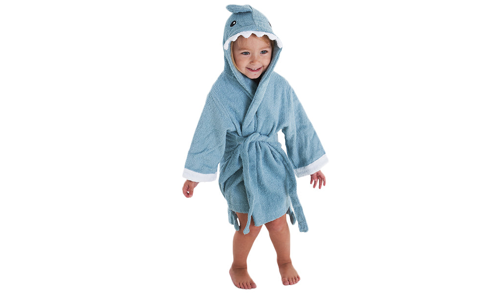 Kids Cotton Animal Hooded Robes