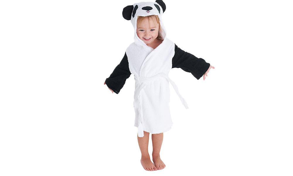 Kids Cotton Animal Hooded Robes
