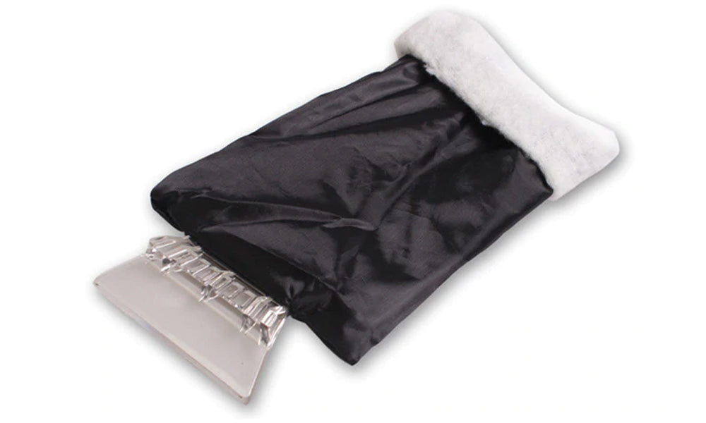 Car Ice Scraper With Mitten