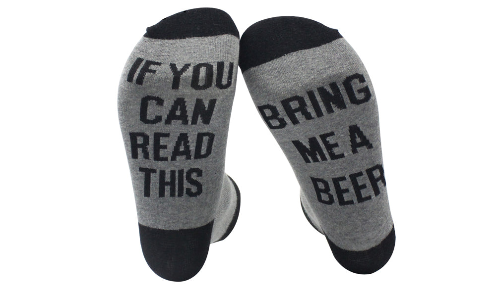 'Bring Me Beer' Warm Winter Socks
