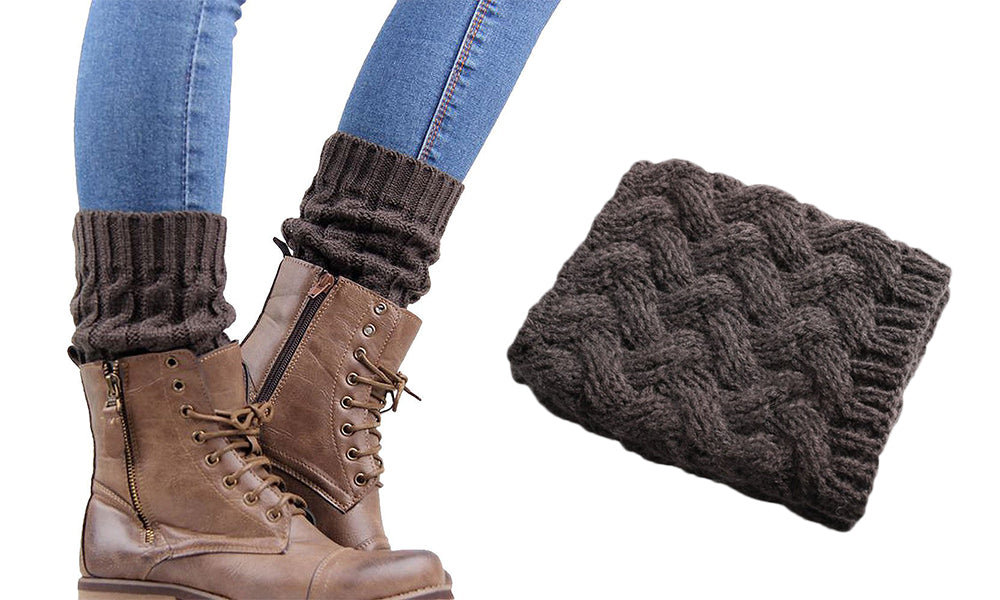 Knitted Leg Boot Warmers