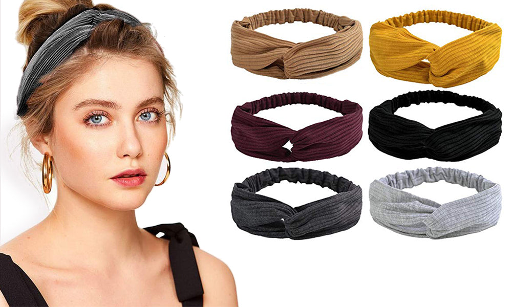 6 Knot Elastic Hair Bands