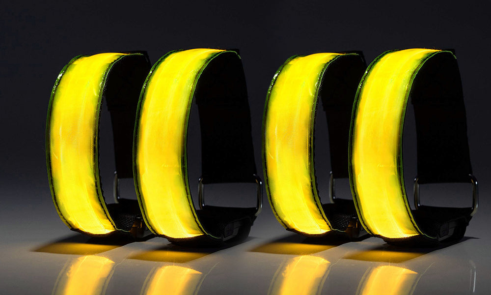 4 Pack Battery Powered LED Arm Bands
