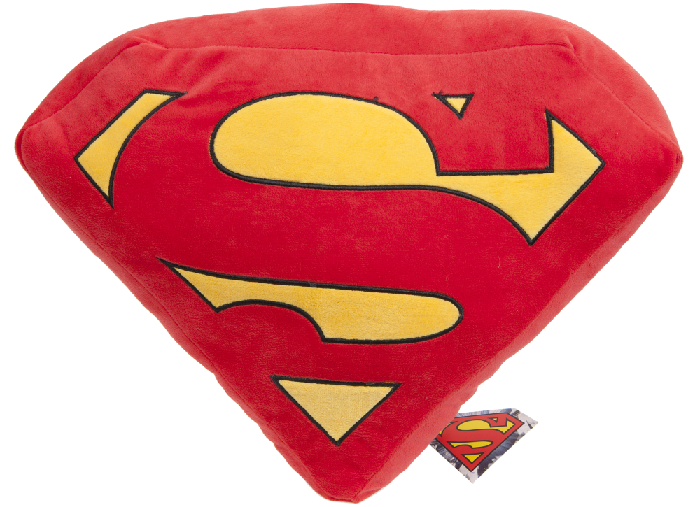 Superman Plush Toy or Logo Cushion