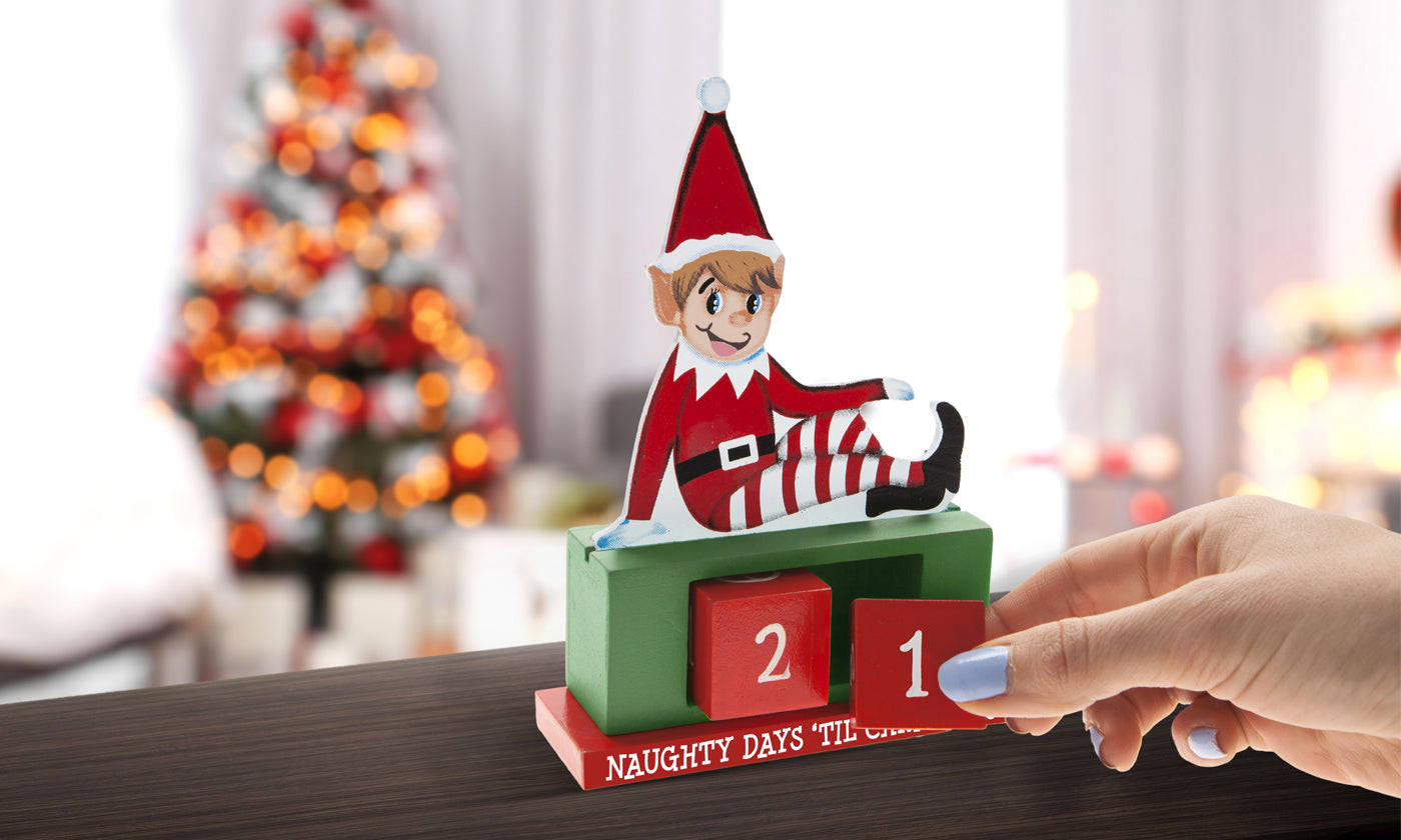 Festive Fix Christmas Advent Calendars - Elf or Santa
