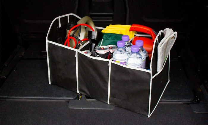 Car Boot Organiser Shopping Tidy Heavy Duty Collapsible Foldable Storage