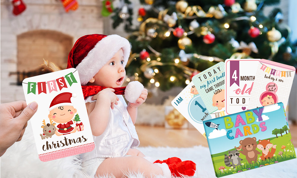 Baby Milestone Cards - Double Sided - Boys and Girls in 1 Pack!